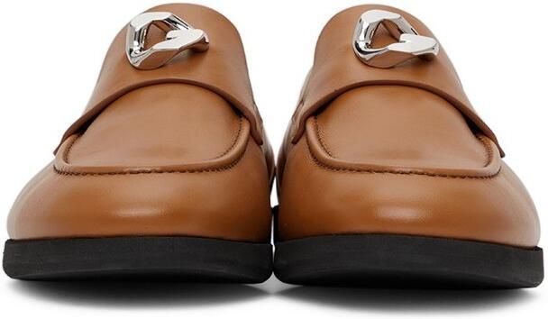 Givenchy Tan G Chain Loafers - Picture 3