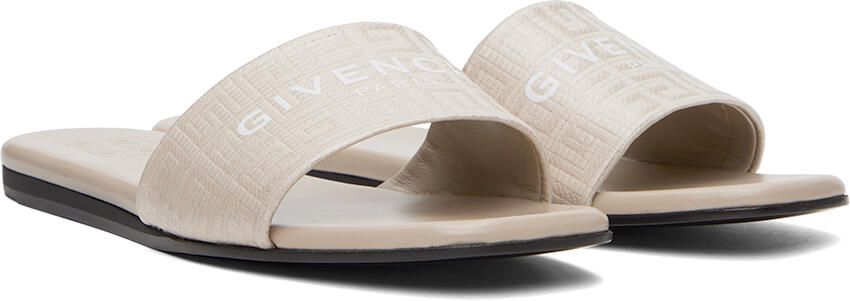 Givenchy Taupe 4G Sandals - Picture 2