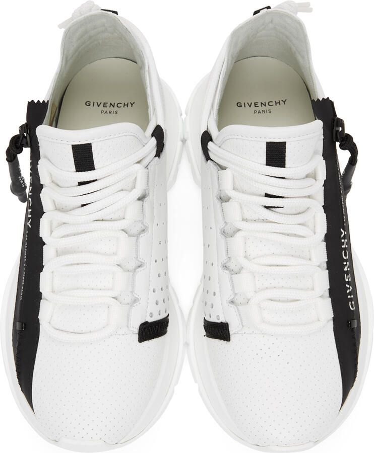 Givenchy White & Black Spectre Sneakers