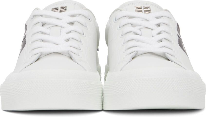 Givenchy White Chito Edition 4G Print City Sport Sneakers - Picture 3