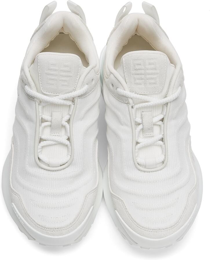 Givenchy White GIV 1 Light Runner Sneakers