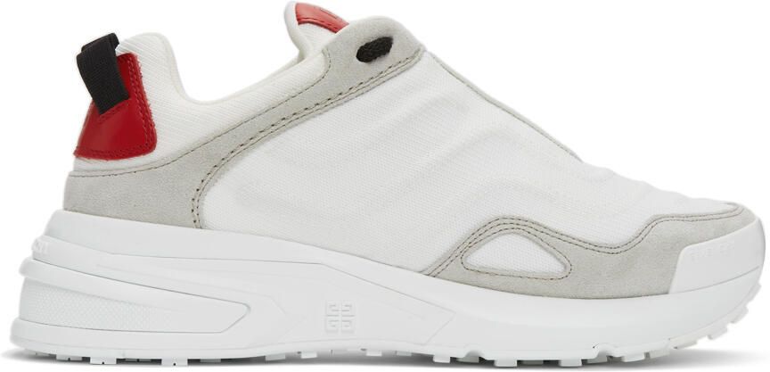 Givenchy White Giv 1 Light Runner Sneakers - Picture 4