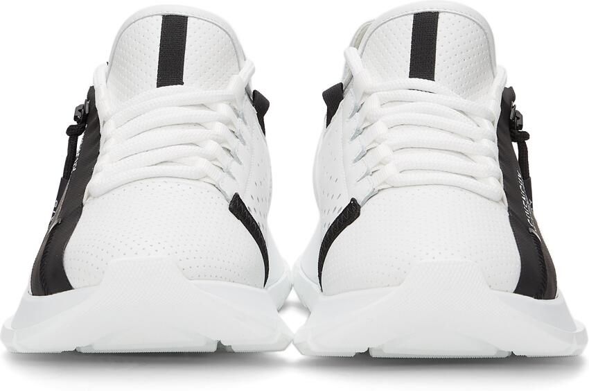 Givenchy White Perforated Leather Spectre Runner Zip Low Sneakers - Picture 5