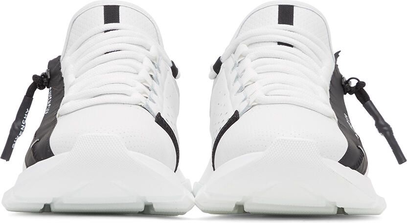 Givenchy White Spectre Zip Low Sneakers - Picture 2