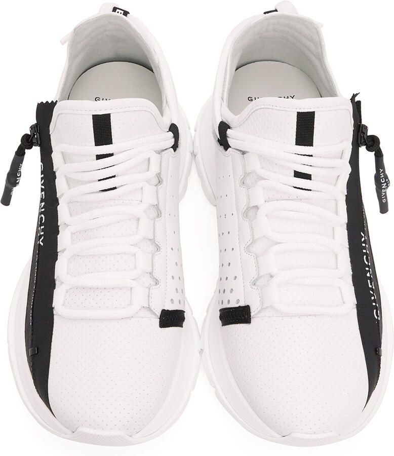 Givenchy White Spectre Zip Low Sneakers