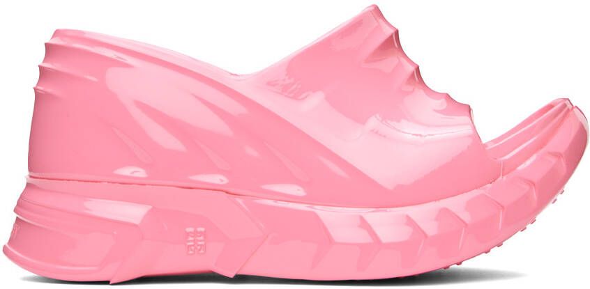 Givenchy Pink Marshmallow Platform Sandals