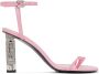 Givenchy Pink Triple Toes Heeled Sandals - Thumbnail 1