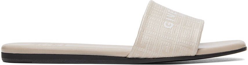 Givenchy Taupe 4G Sandals