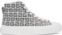 Givenchy White 4G Jacquard City Sneakers - Thumbnail 1