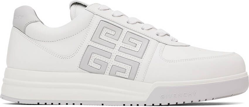 Givenchy White 4G Sneakers