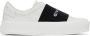 Givenchy White & Black City Court Slip-On Sneaker - Thumbnail 1