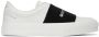 Givenchy White & Black City Court Slip-On Sneaker - Thumbnail 1