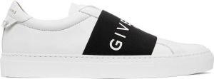 Givenchy White & Black Elastic Urban Knots Sneakers