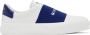 Givenchy White & Blue City Sport Low-Top Sneakers - Thumbnail 1