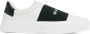 Givenchy White & Green City Sport Webbing Sneakers - Thumbnail 1