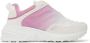 Givenchy White & Pink GIV 1 Light Runner Sneakers - Thumbnail 1