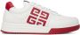 Givenchy White & Red City Sport Sneakers - Thumbnail 1