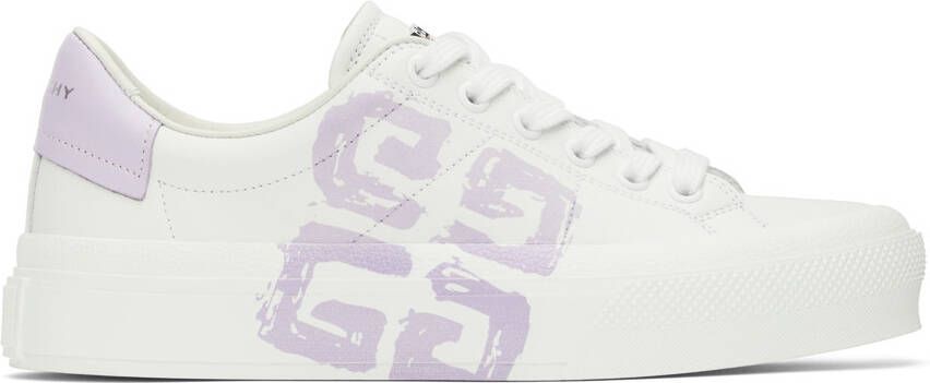 Givenchy White Josh Smith Edition City Sport Sneakers