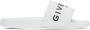 Givenchy White Logo Flat Sandals - Thumbnail 1