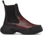 GmbH Black & Red Sprayed Chelsea Boots - Thumbnail 1