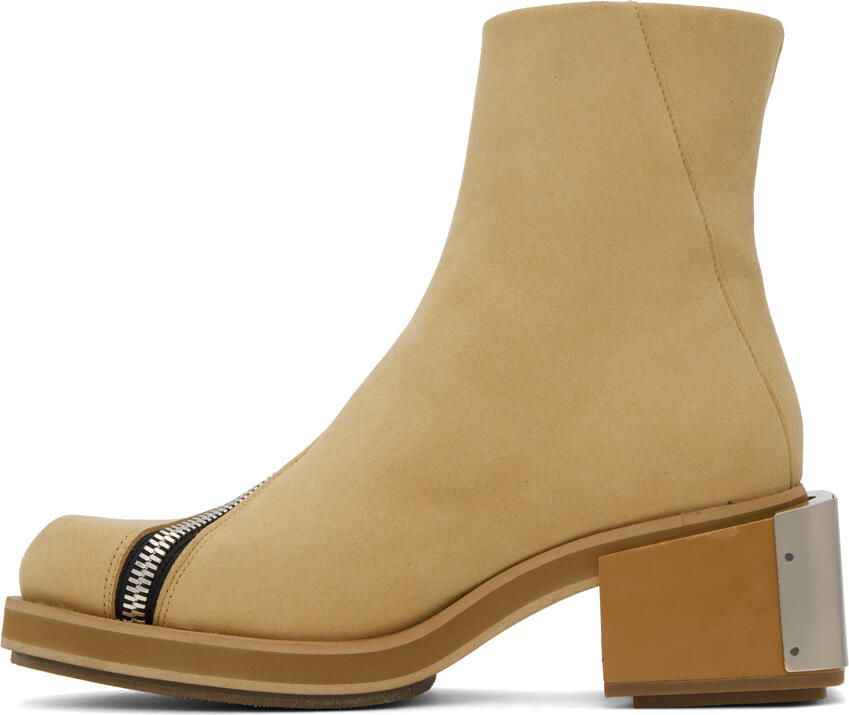 GmbH Beige Ergonomic Boots - Picture 3