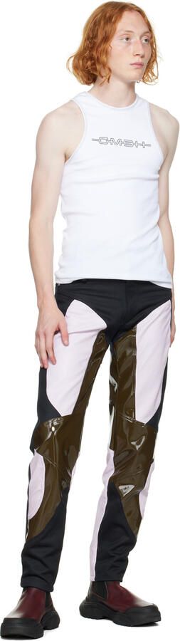 GmbH Black & Red Sprayed Chelsea Boots - Picture 4