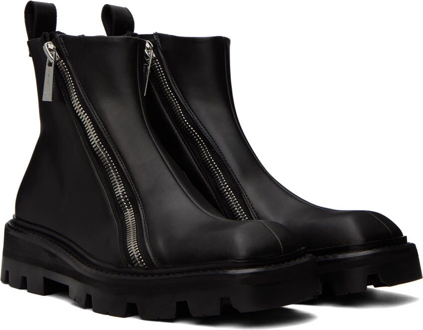 GmbH Black Double Zip Boots - Picture 2