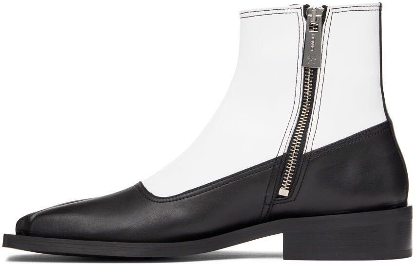 GmbH White & Black Kaan Boots - Picture 3