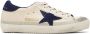 Golden Goose Beige & Blue Super-Star Classic Sneakers - Thumbnail 1