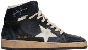 Golden Goose Black Sky-Star Sneakers