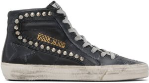 Golden Goose Black Slide Classic Sneakers