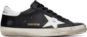Golden Goose Black Super-Star Sneakers