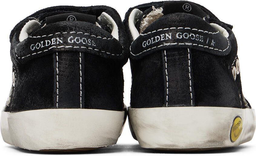 Golden Goose Baby Black Old School Sneakers