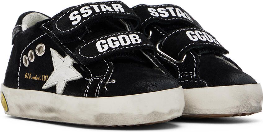 Golden Goose Baby Black Old School Sneakers - Picture 3