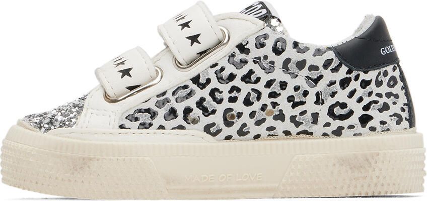 Golden Goose Baby Gray May School Sneakers - Picture 3