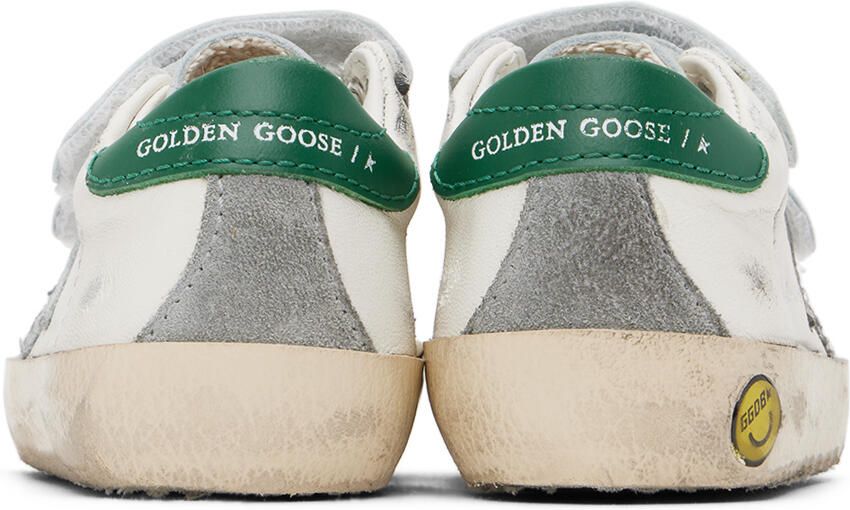 Golden Goose Baby Off-White Old School Sneakers