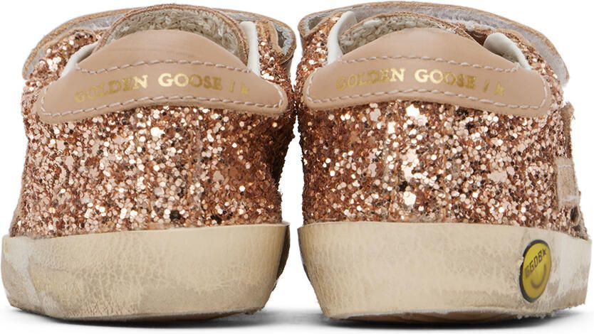 Golden Goose Baby Pink Old School Sneakers
