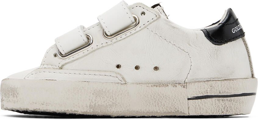 Golden Goose Baby White Old School Sneakers - Picture 3