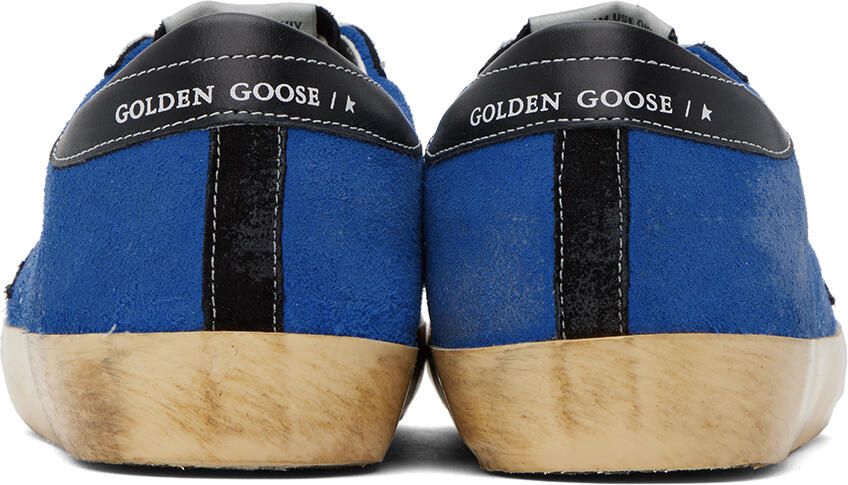 Golden Goose Blue Super-Star Sneakers