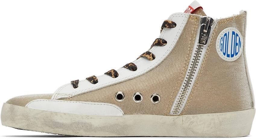 Golden Goose Kids Gold Francy Classic Sneakers - Picture 3