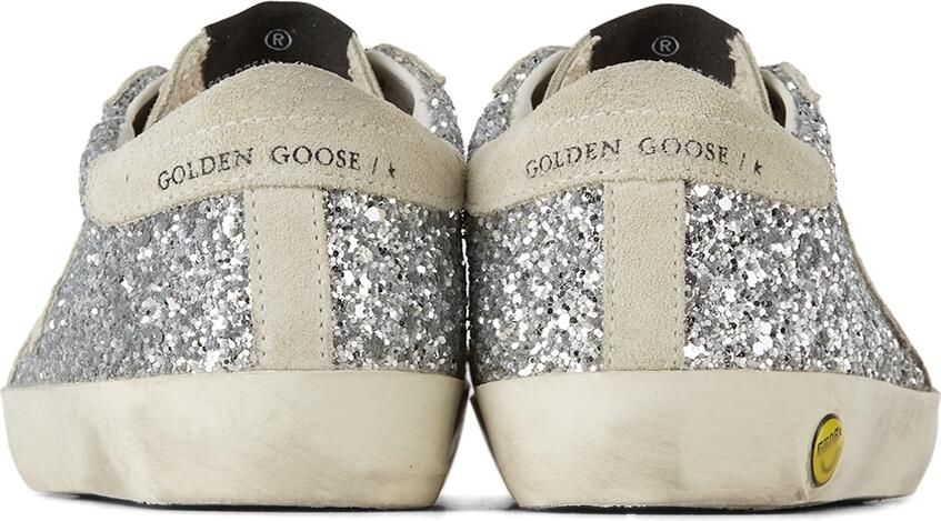 Golden Goose Kids Silver Super-Star Classic Sneakers - Picture 2