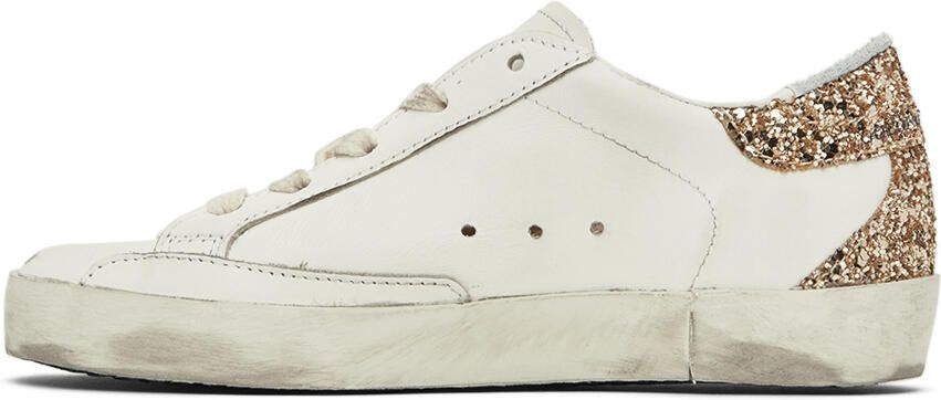 Golden Goose Kids White & Silver Super-Star Classic Sneakers - Picture 3