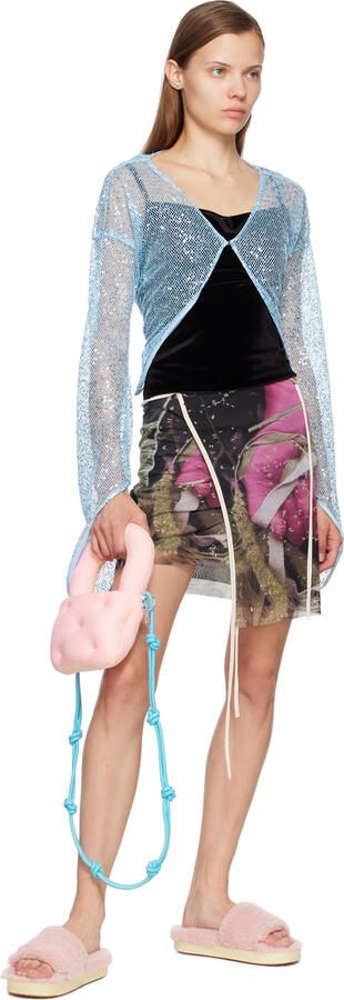 Golden Goose Pink Shearling Poolstar Sandals - Picture 3