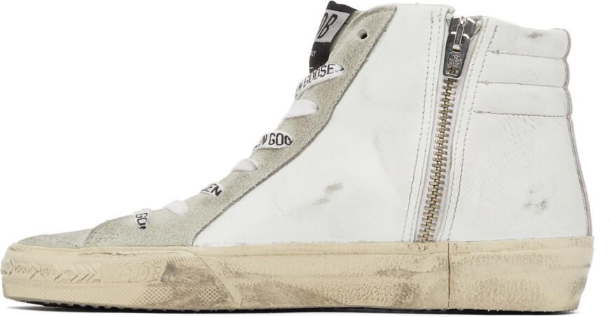 Golden Goose SSENSE Exclusive Leopard Slide Sneakers - Picture 4