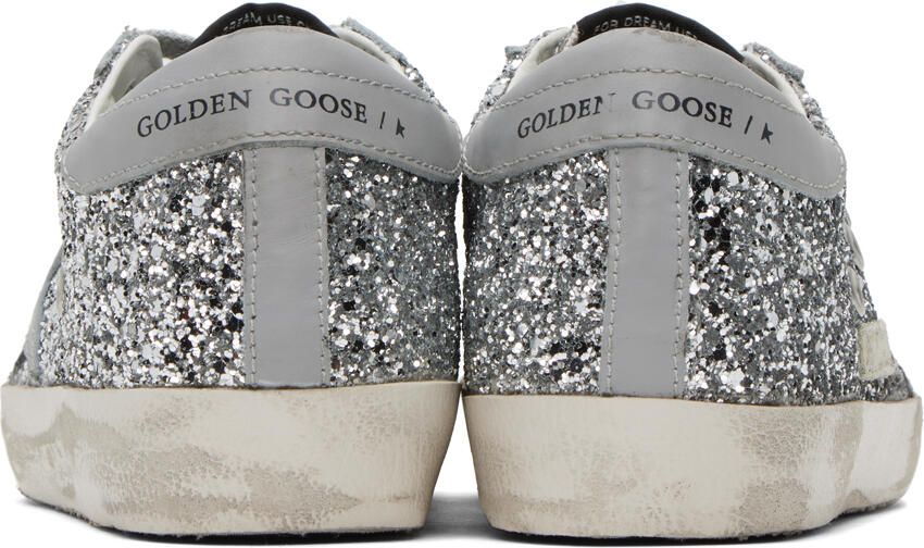 Golden Goose SSENSE Exclusive Beige Super-Star Double Quarter Sneakers