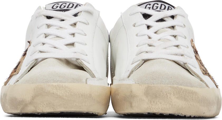 Golden Goose SSENSE Exclusive White & Pink Super-Star Classic Sneakers - Picture 3