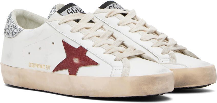 Golden Goose SSENSE Exclusive White Limited Edition Superstar Sneakers - Picture 2