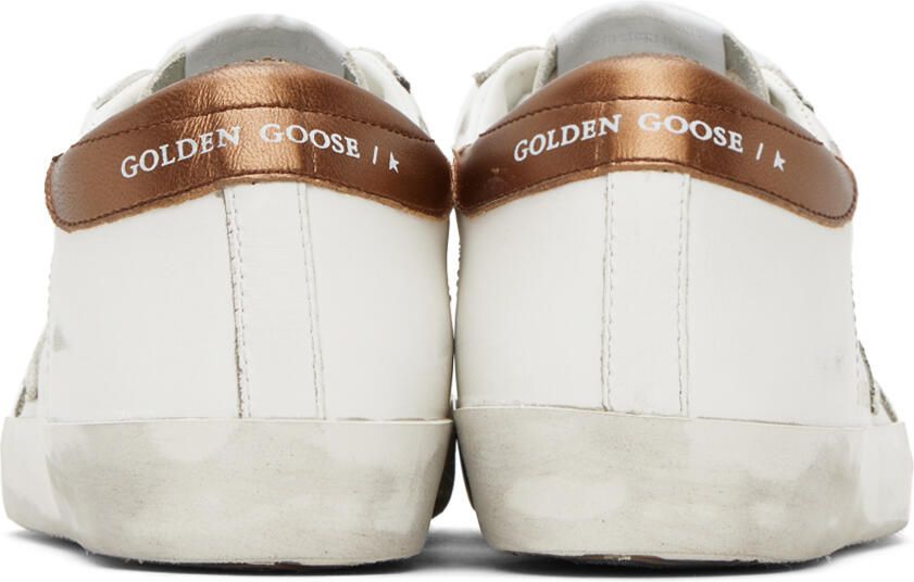 Golden Goose SSENSE Exclusive White Super-Star Sneakers
