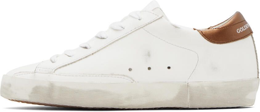 Golden Goose SSENSE Exclusive White Super-Star Sneakers - Picture 3
