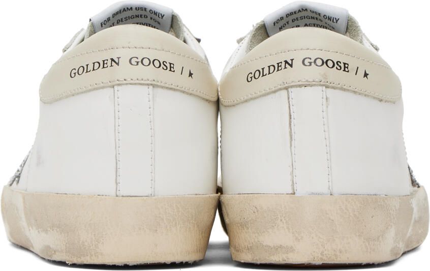 Golden Goose SSENSE Exclusive White Super-Star Sneakers